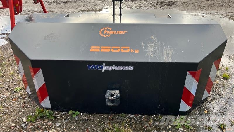 Hauer 2500 kg frontvægt Zavorre anteriori