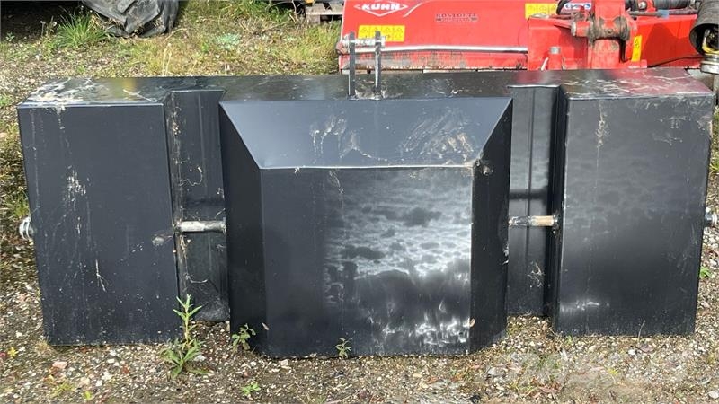 Hauer 2500 kg frontvægt Zavorre anteriori