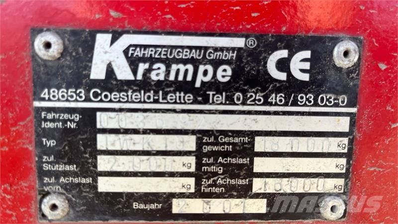 Krampe Kipper Reboques multiuso