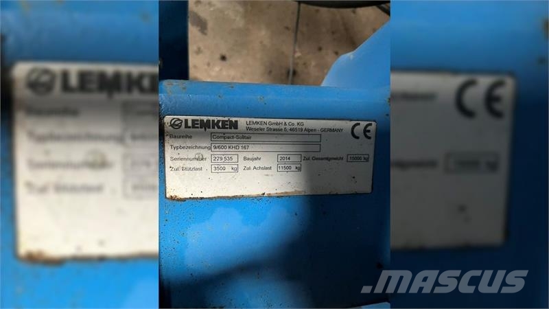 Lemken COMPACT-SOLITAIR 9/600 KHD Compact Solitair KHD Perfuradoras combinadas