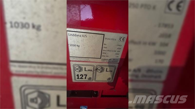 Lindana TP250 PTO X TP 250 PTO Cippatrice