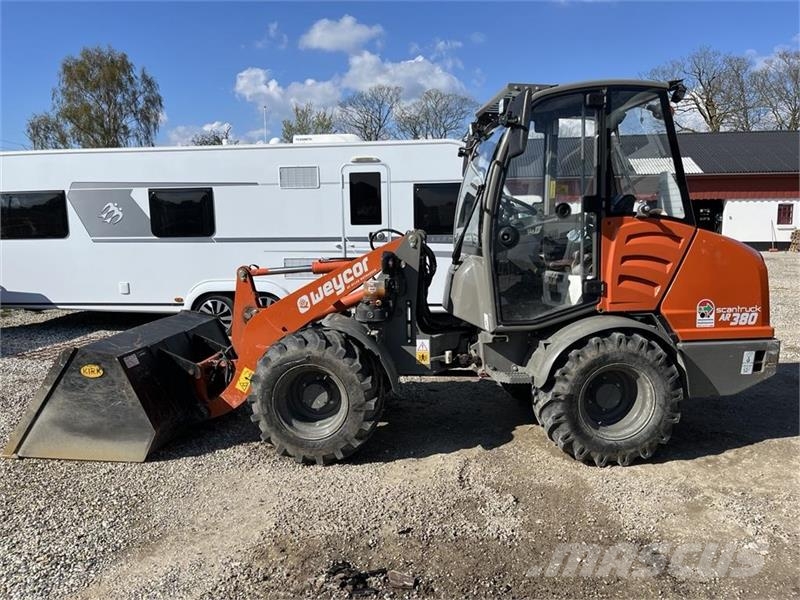 Weycor AR 380 med kabine Inkl. skovl og pallegafler og ce Mini loaders