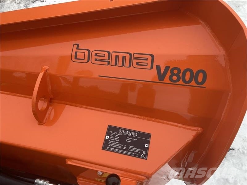 Bema V800 Sneplov Ophæng for Weidemann med hy.koblinger Sniježne daske i plugovi