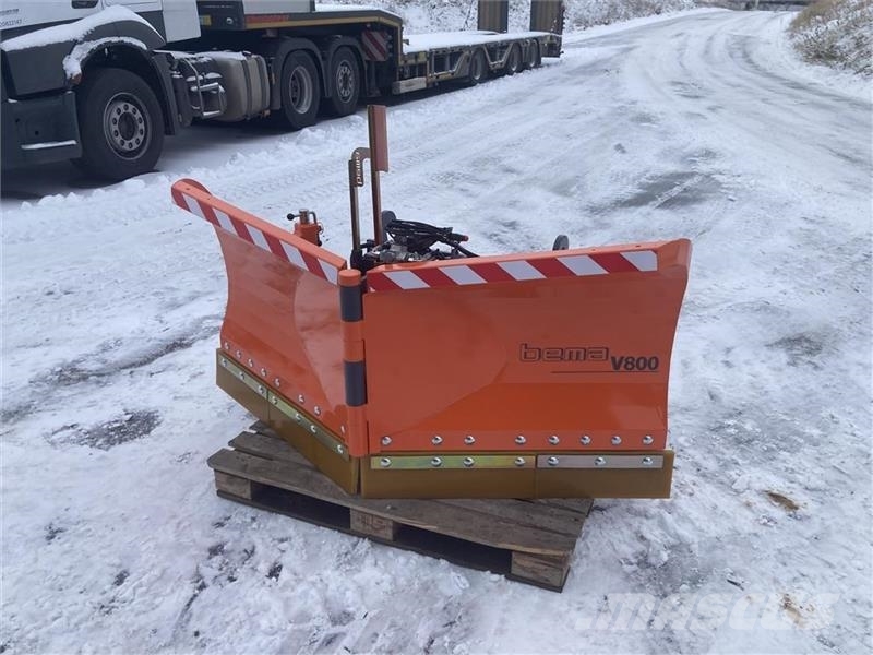 Bema V800 Sneplov Ophæng for Weidemann med hy.koblinger Sniježne daske i plugovi