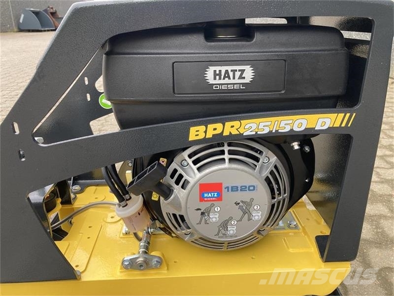 Bomag BPR 25/50 D Regulering af vibrator og motoromdrejn دكاكات أفقية