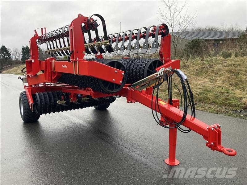 He-Va TIP ROLLER 8.20 m. Spring-Active-Transfer System - 滚笼耙