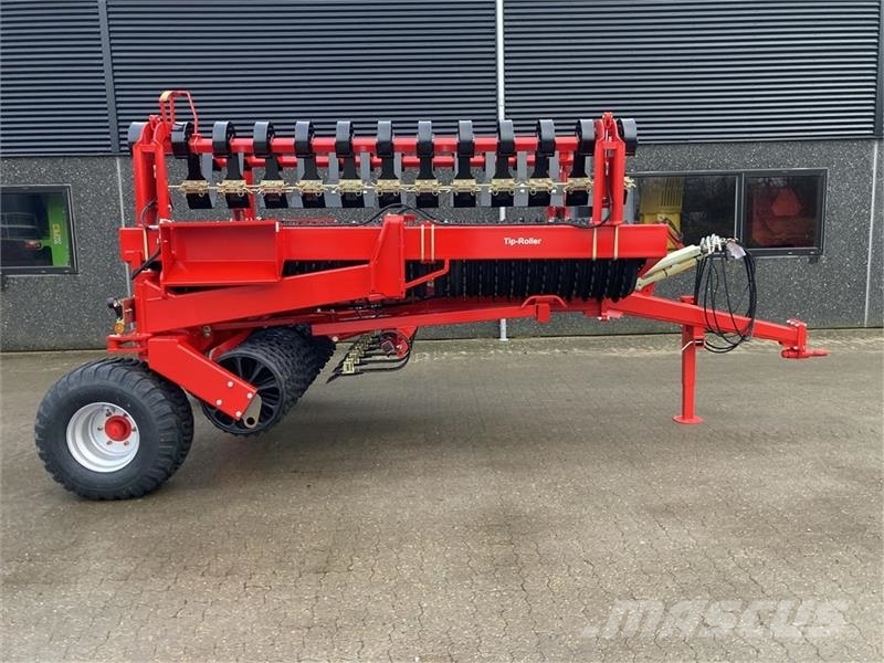 He-Va TIP ROLLER 8.20 m. Spring-Active-Transfer System - 滚笼耙