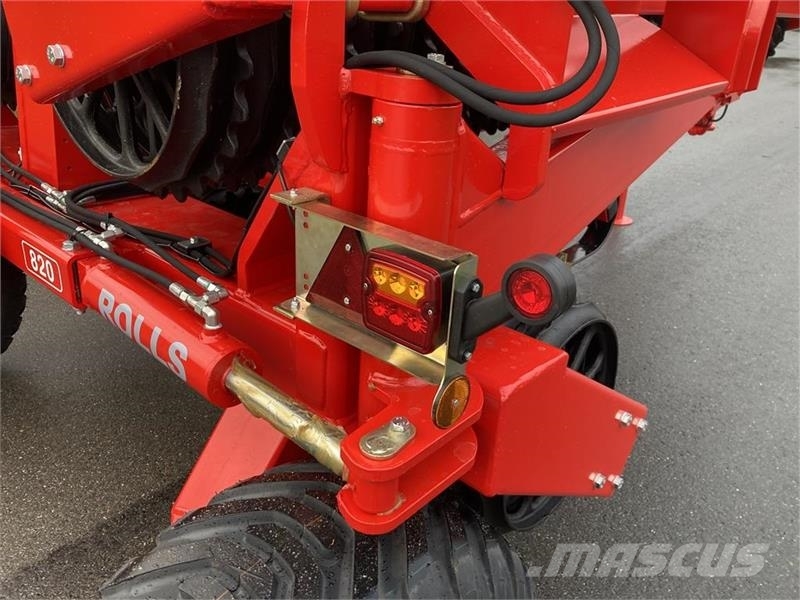 He-Va TIP ROLLER 8.20 m. Spring-Active-Transfer System - 滚笼耙