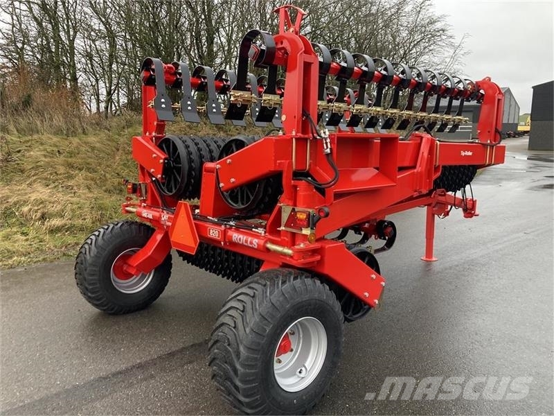 He-Va TIP ROLLER 8.20 m. Spring-Active-Transfer System - 滚笼耙