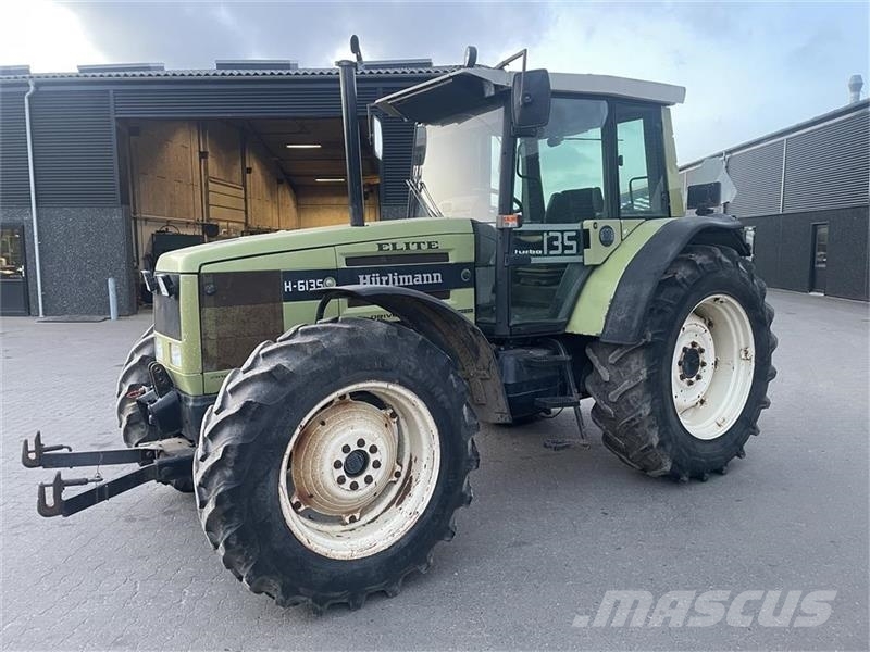 Hürlimann 6135 M. front PTO 트랙터