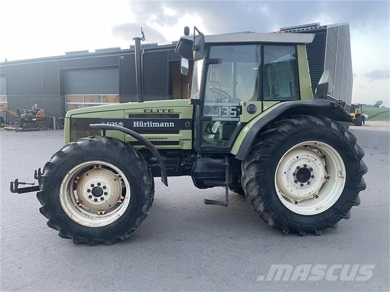 Hürlimann 6135 M. front PTO 트랙터