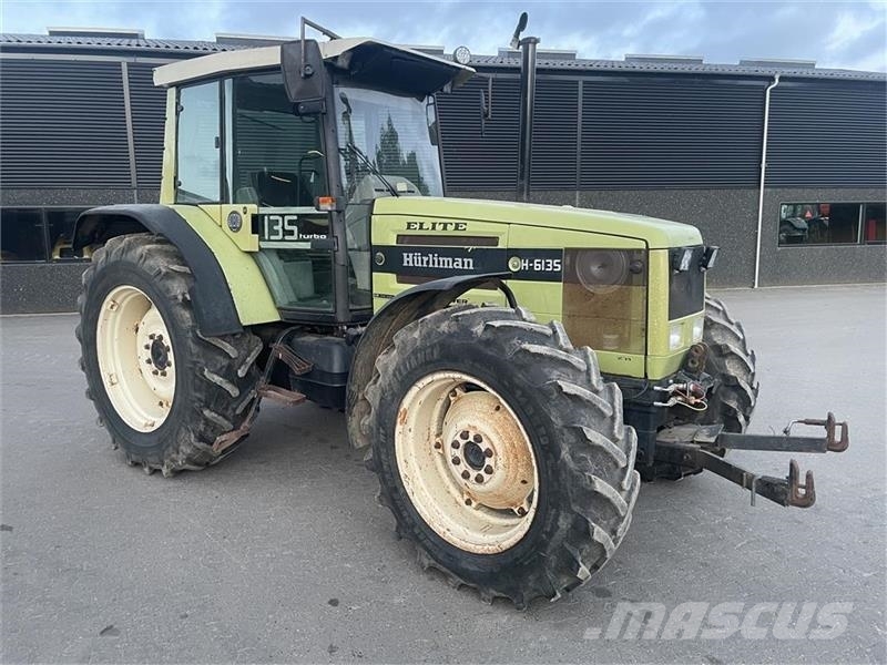 Hürlimann 6135 M. front PTO 트랙터