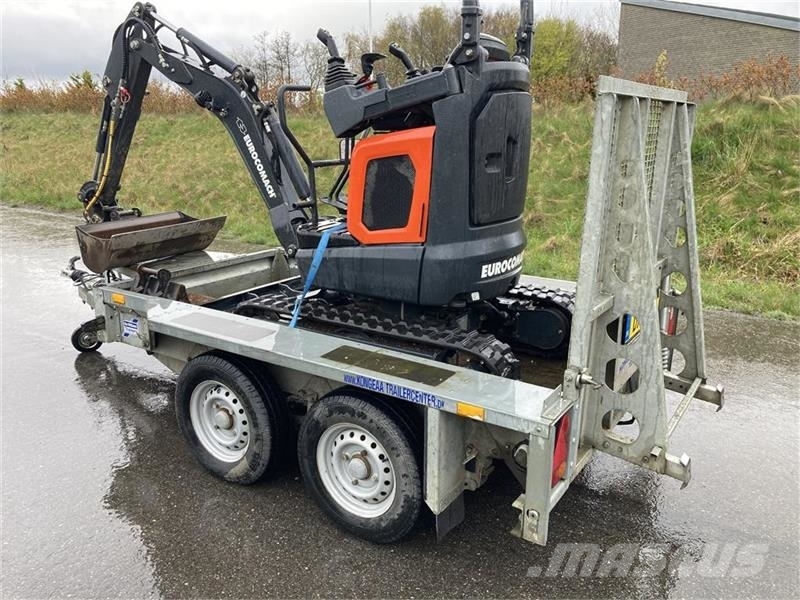 Ifor Williams GX 84 Maskintrailer med rampe og mange bindeøjer Otros remolques