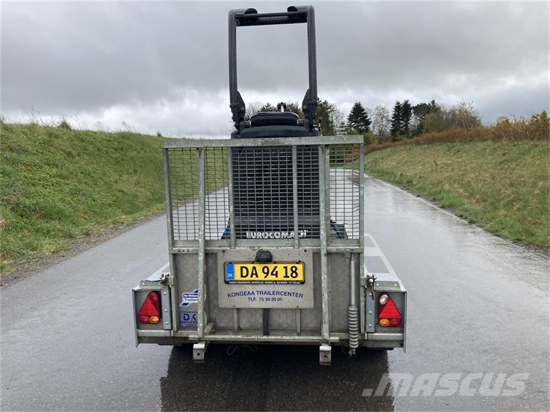 Ifor Williams GX 84 Maskintrailer med rampe og mange bindeøjer Otros remolques