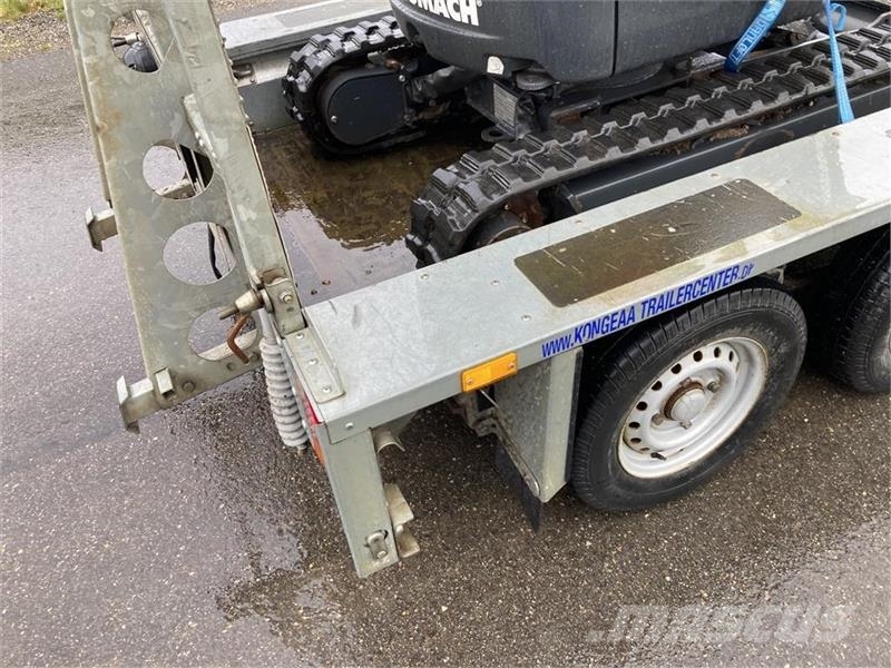 Ifor Williams GX 84 Maskintrailer med rampe og mange bindeøjer Otros remolques