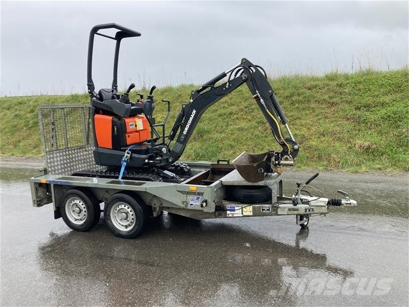Ifor Williams GX 84 Maskintrailer med rampe og mange bindeøjer Otros remolques