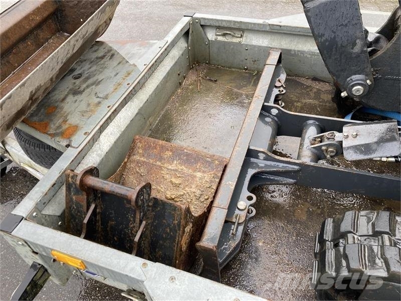 Ifor Williams GX 84 Maskintrailer med rampe og mange bindeøjer Otros remolques