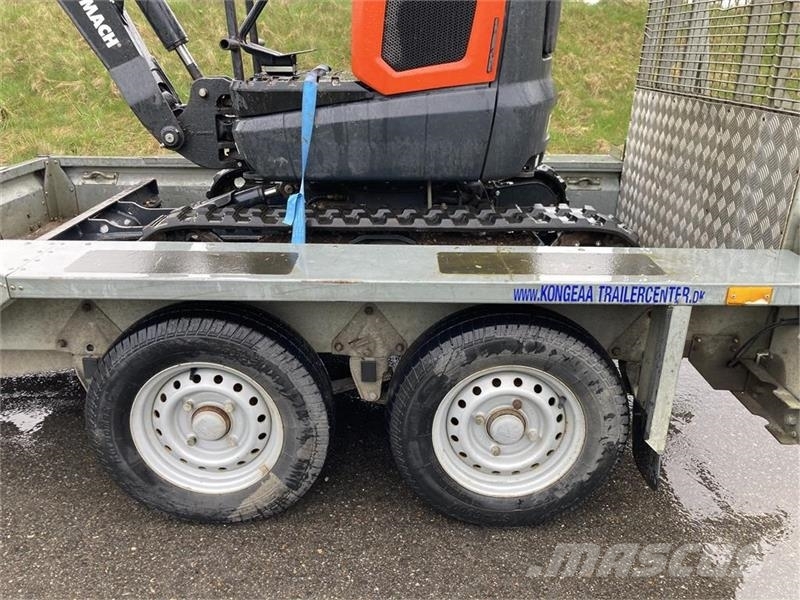 Ifor Williams GX 84 Maskintrailer med rampe og mange bindeøjer Otros remolques
