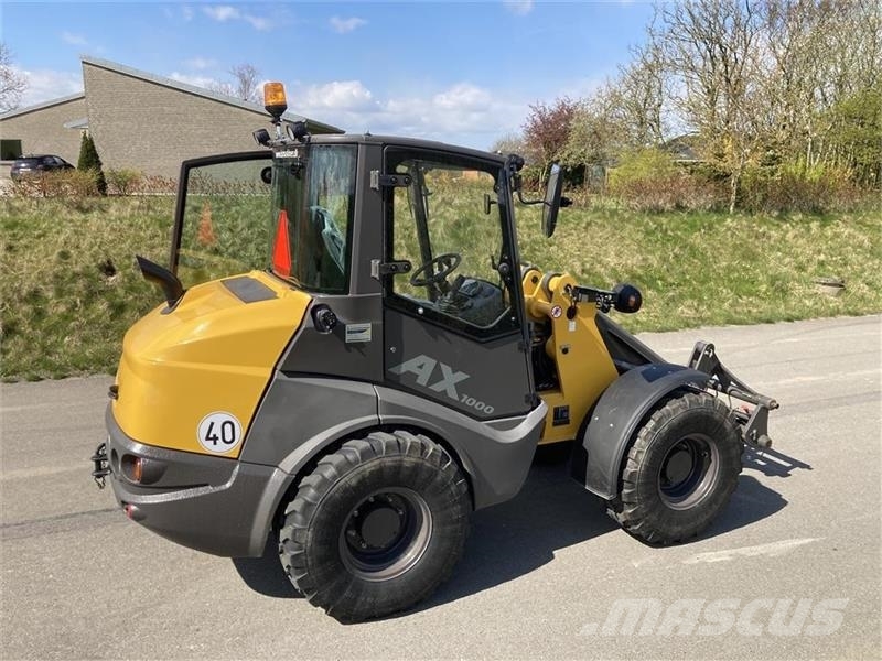 Mecalac AX 1000 Monobom med hydraulisk hurtigskift Tekerlekli yükleyiciler
