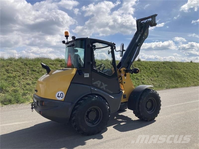 Mecalac AX 1000 Monobom med hydraulisk hurtigskift Tekerlekli yükleyiciler