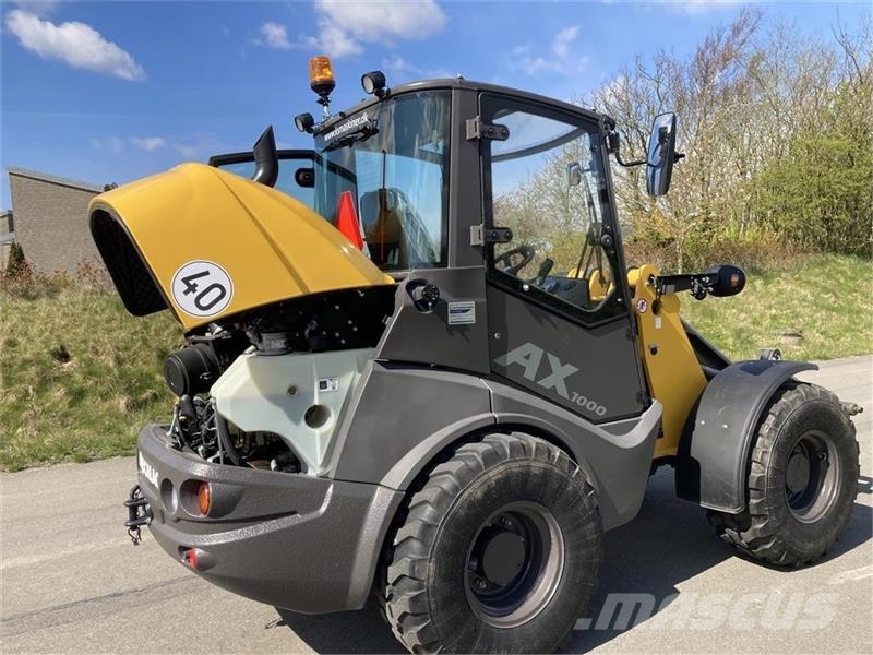 Mecalac AX 1000 Monobom med hydraulisk hurtigskift Tekerlekli yükleyiciler