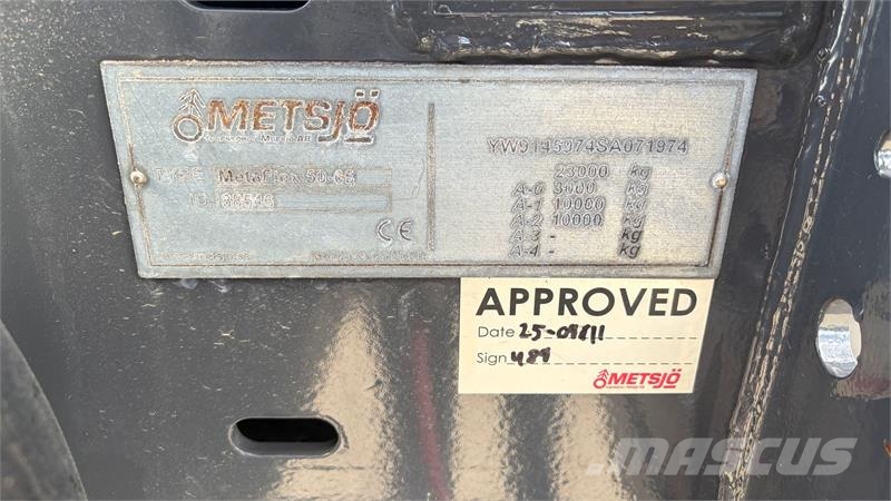 Metsjö MetaFlex 50-65 Metaflex Reboques elevadores gancho