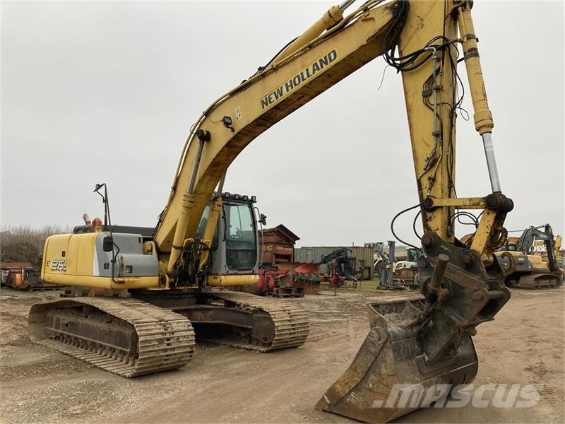 New Holland E 265 LC Kipbart planerblad og graveskovl حفارات زحافة