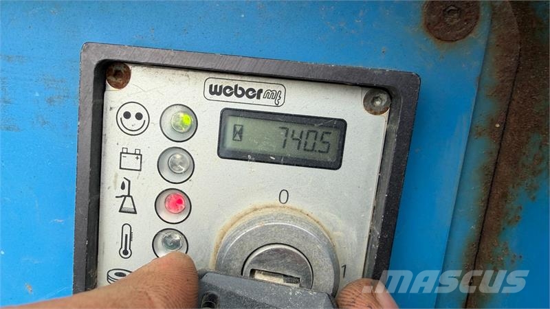 Weber CR7 500 KG Vibratorer