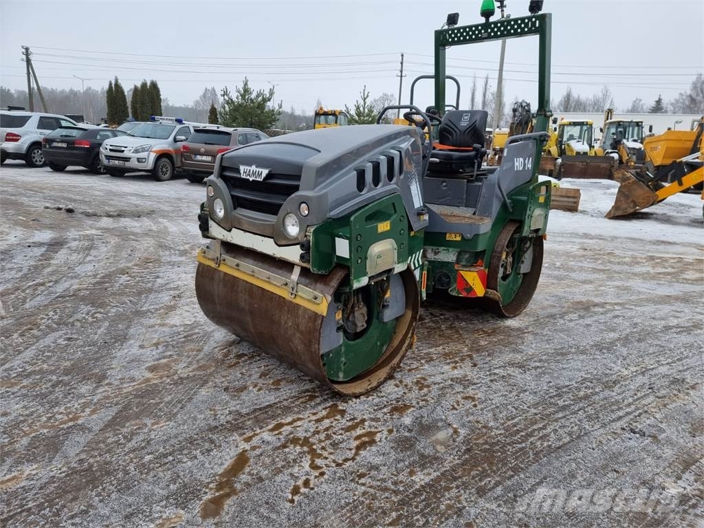 Hamm HD14W 双轮压路机