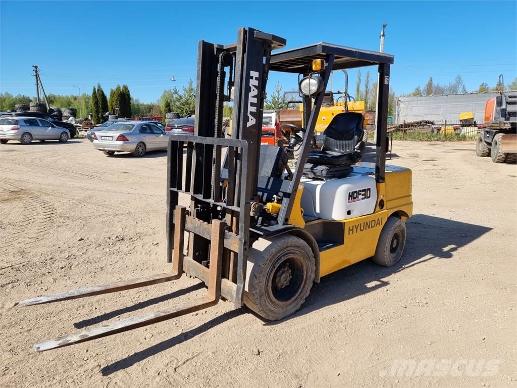 Hyundai Halla HDF30 Diesel forklifts