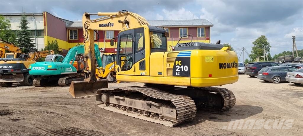 Komatsu PC210LC Rupsgraafmachines
