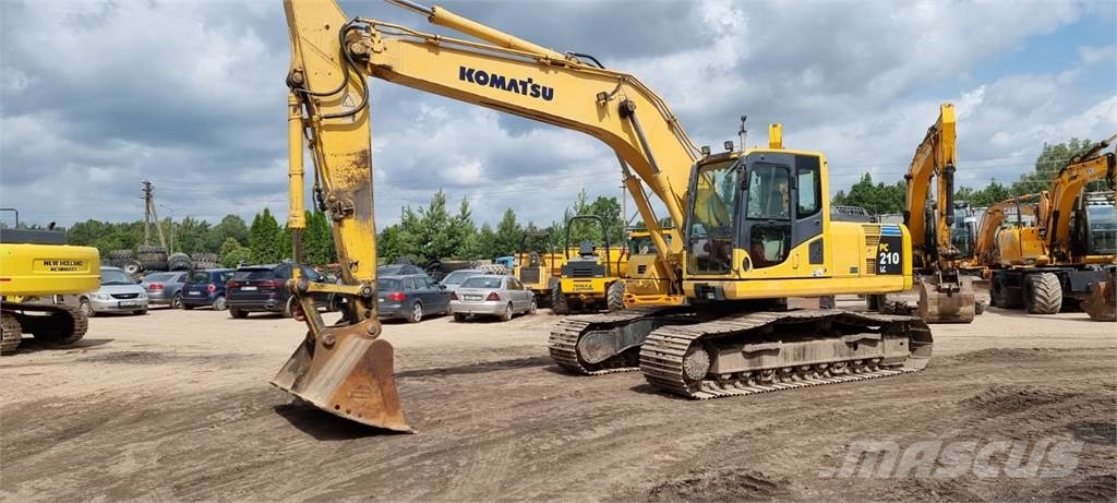 Komatsu PC210LC Rupsgraafmachines