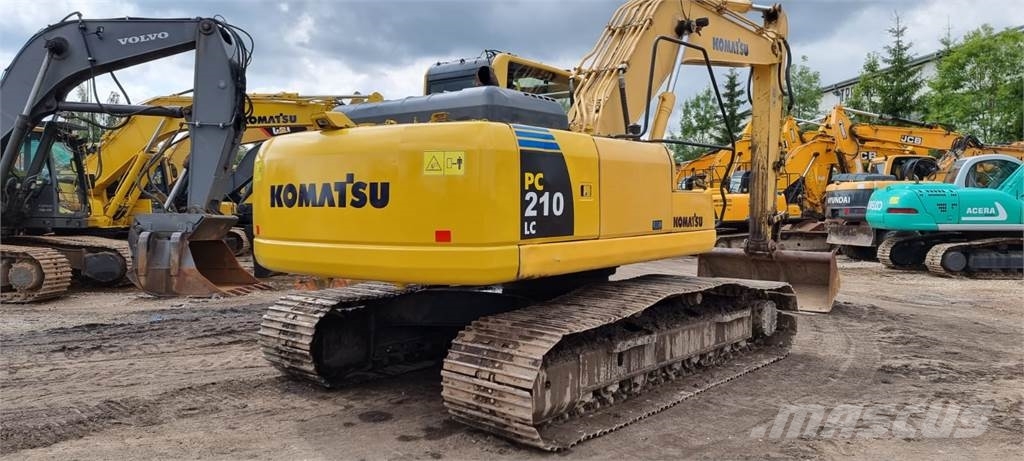 Komatsu PC210LC Rupsgraafmachines