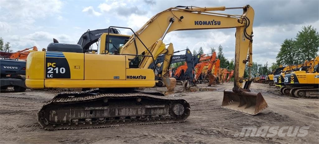 Komatsu PC210LC Rupsgraafmachines