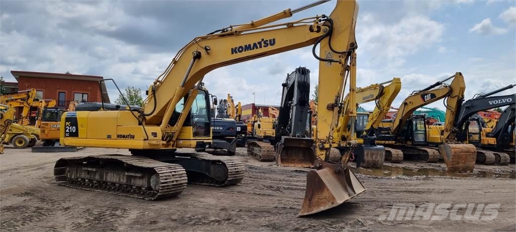 Komatsu PC210LC Rupsgraafmachines