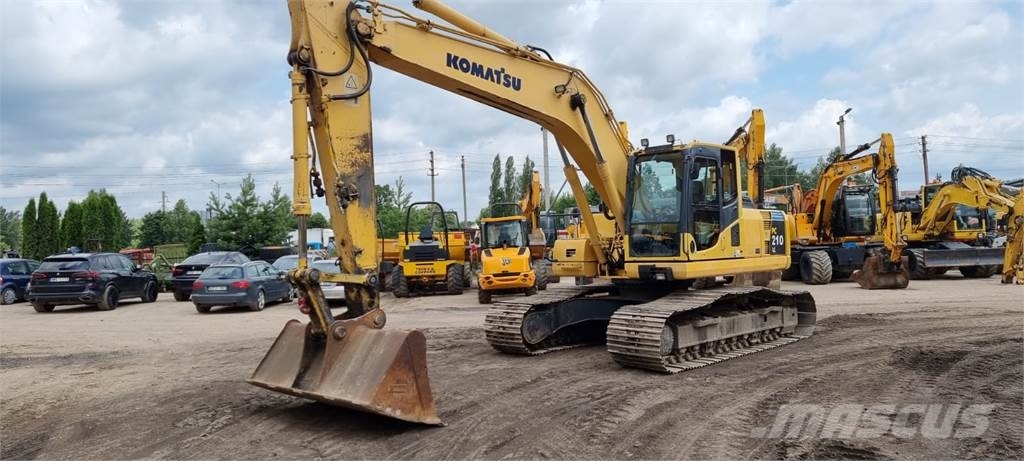 Komatsu PC210LC Rupsgraafmachines