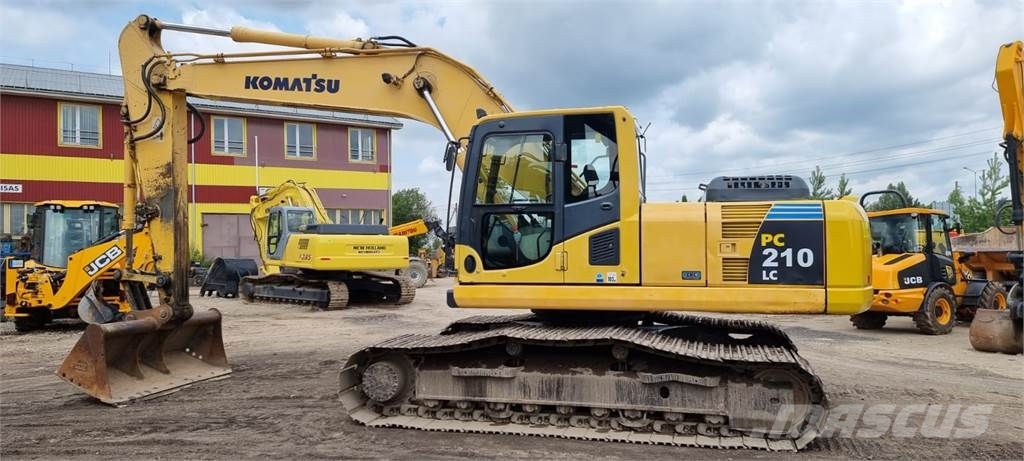 Komatsu PC210LC Rupsgraafmachines