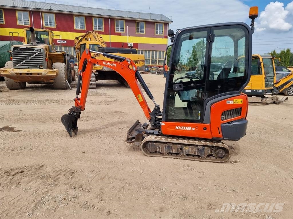 Kubota KX 018-4 Minigravemaskiner