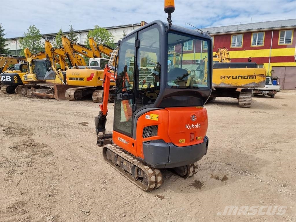 Kubota KX 018-4 Minigravemaskiner