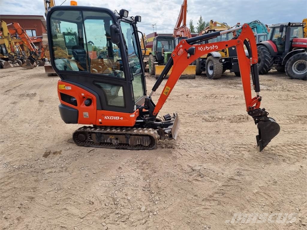 Kubota KX 018-4 Minigravemaskiner