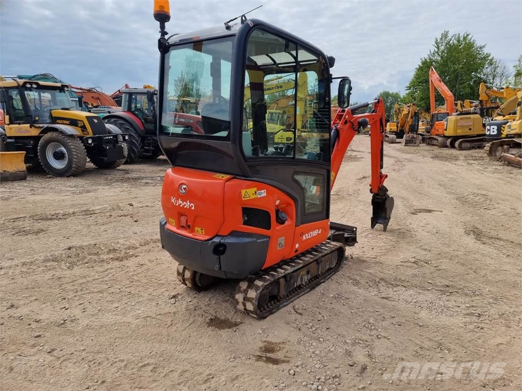 Kubota KX 018-4 Minigravemaskiner