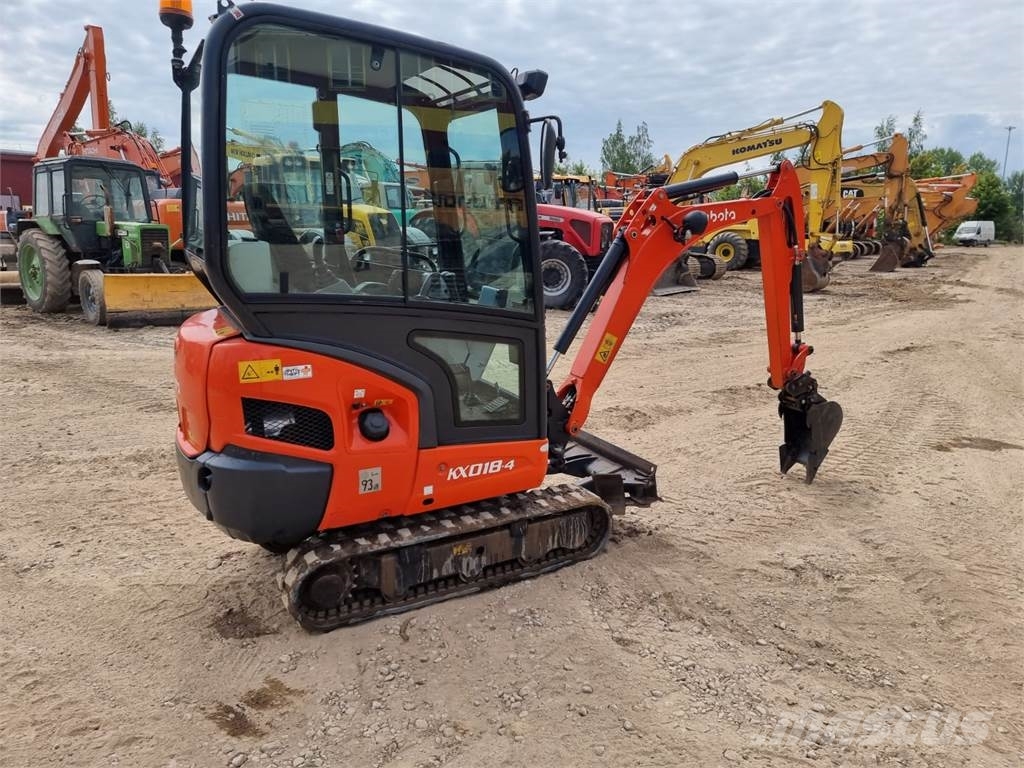 Kubota KX 018-4 Minigravemaskiner