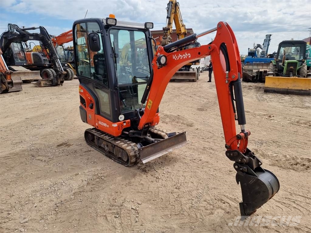 Kubota KX 018-4 Minigravemaskiner