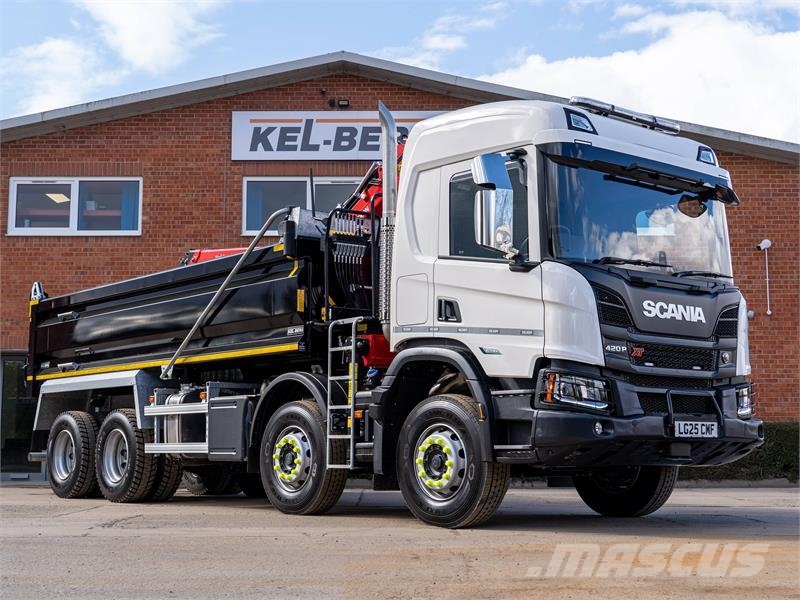 Scania P420 XT Φορτηγά Ανατροπή