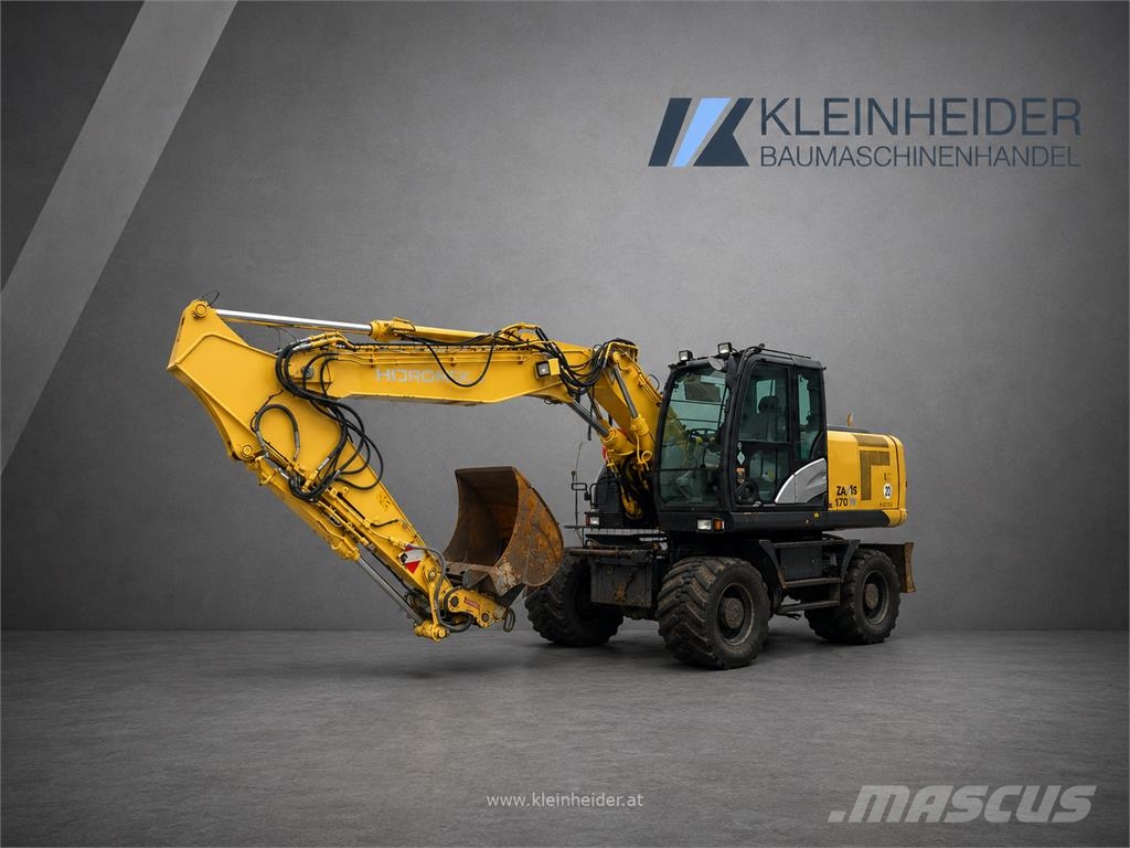 Hitachi ZX 170 W-5B Ekskavatori uz riteņiem
