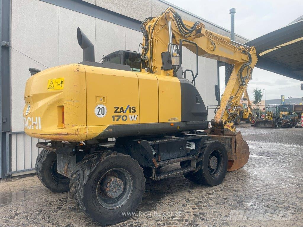 Hitachi ZX 170 W-5B Ekskavatori uz riteņiem