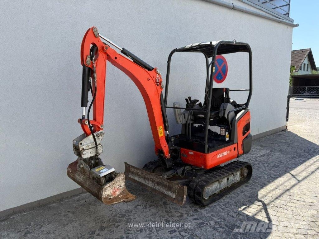 Kubota KX 016-4 canopy Εκσκαφάκι (διαβολάκι) < 7t