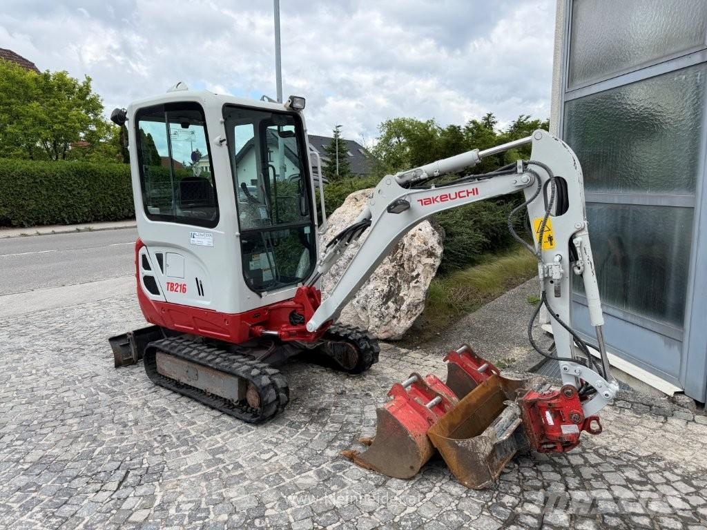 Takeuchi TB 216 PT Mini excavators < 7t (Mini diggers)