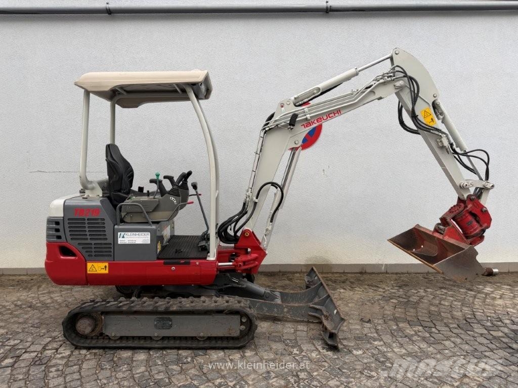 Takeuchi TB 219 Canopy + Powertilt 小型挖土機/掘鑿機<7t(小型挖掘機)