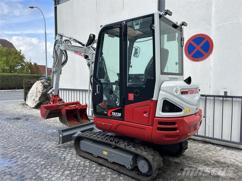 Takeuchi TB 230 G + ZS Miniescavadeiras < 7t (Mini escavadeiras)